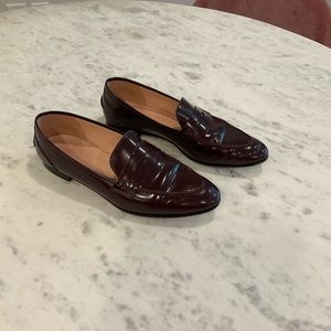 J Crew Oxblood Loafer Sz 8.5